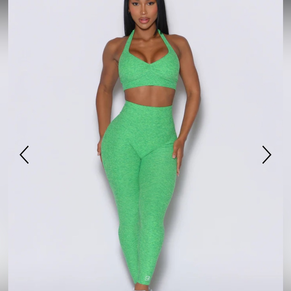 Bombshell sportswear backless bra v back legging set Miami Beach